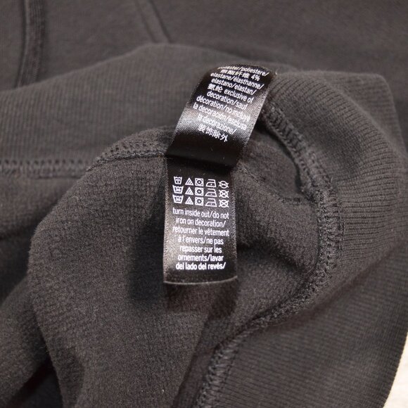 Victoria Sport black basic logo lightweight hoodie size M - Picture 7 of 11